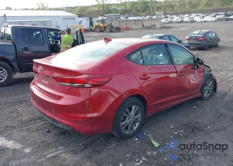 2018 Hyundai Elantra Sel from USA, damaged, VIN 5NPD84LFXJH219666